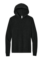 BELLA+CANVAS® Unisex Jersey Long Sleeve Hoodie - Charcoal-Black Triblend - 2XL